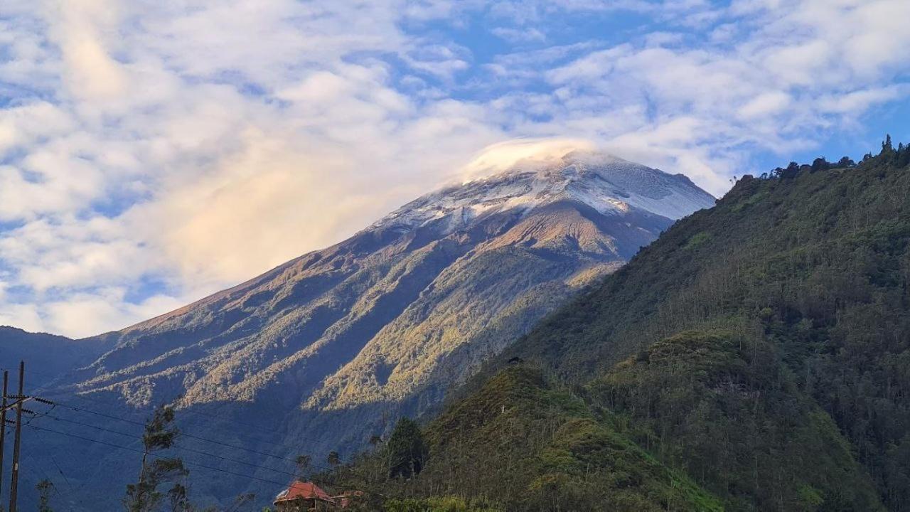 Elegante Apartamento Con Vistas Al Volcan Tungurahua Banos  Exterior photo